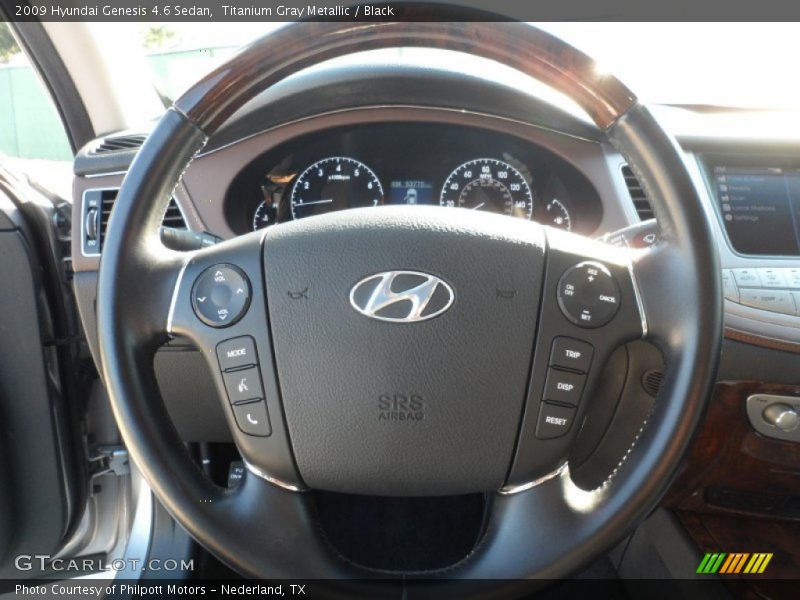  2009 Genesis 4.6 Sedan Steering Wheel