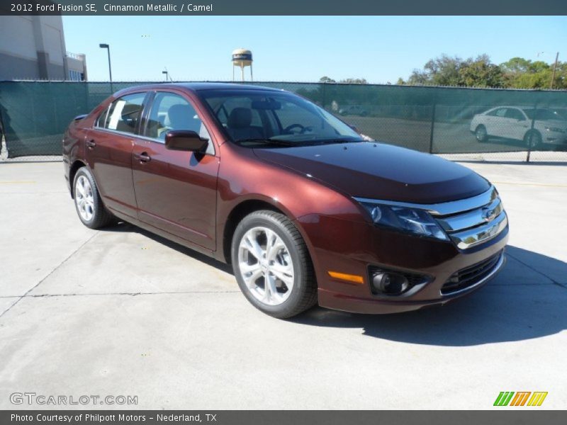 Cinnamon Metallic / Camel 2012 Ford Fusion SE