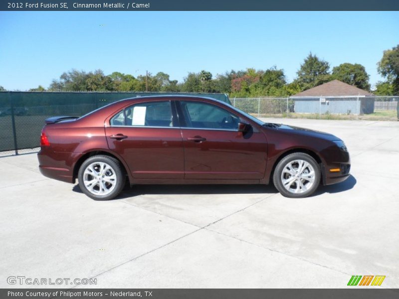 Cinnamon Metallic / Camel 2012 Ford Fusion SE