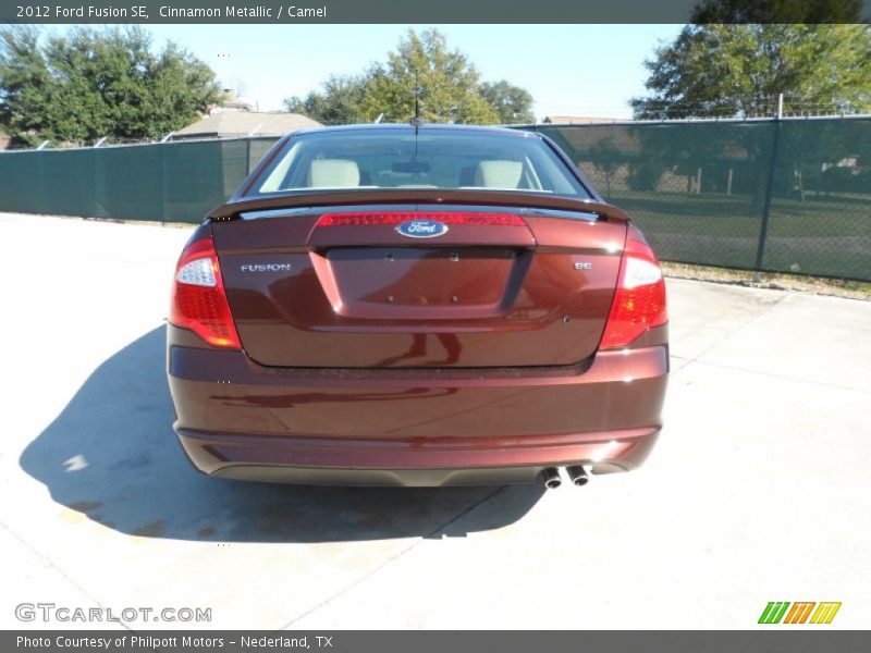 Cinnamon Metallic / Camel 2012 Ford Fusion SE