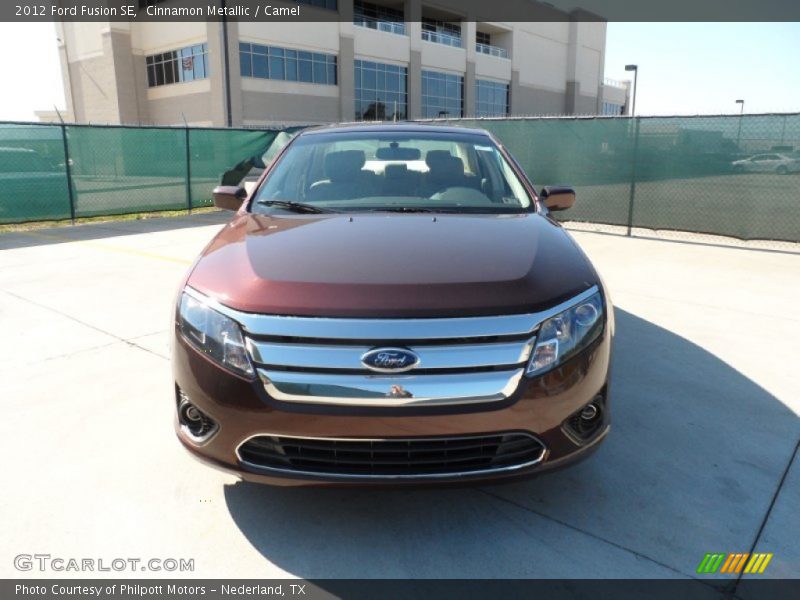 Cinnamon Metallic / Camel 2012 Ford Fusion SE