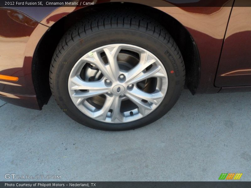 Cinnamon Metallic / Camel 2012 Ford Fusion SE