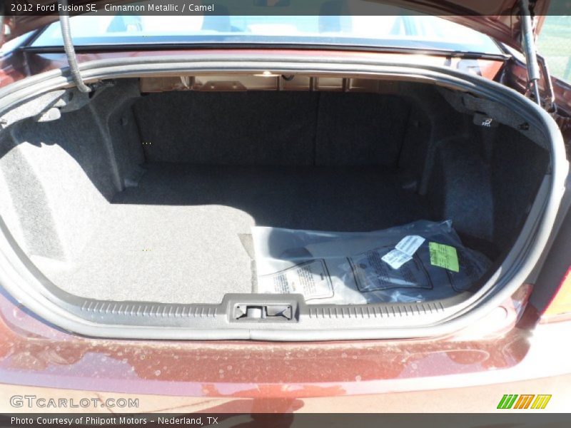 Cinnamon Metallic / Camel 2012 Ford Fusion SE