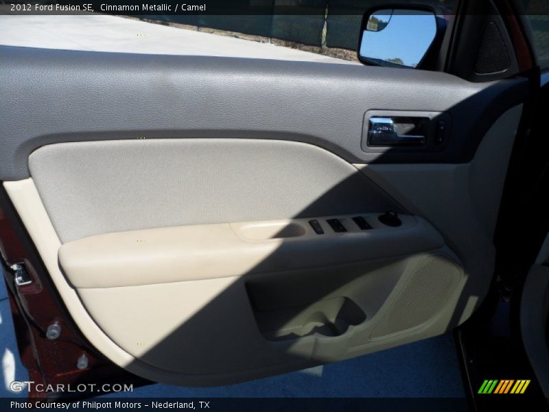 Cinnamon Metallic / Camel 2012 Ford Fusion SE