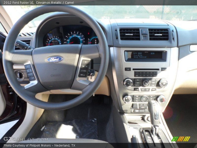 Cinnamon Metallic / Camel 2012 Ford Fusion SE