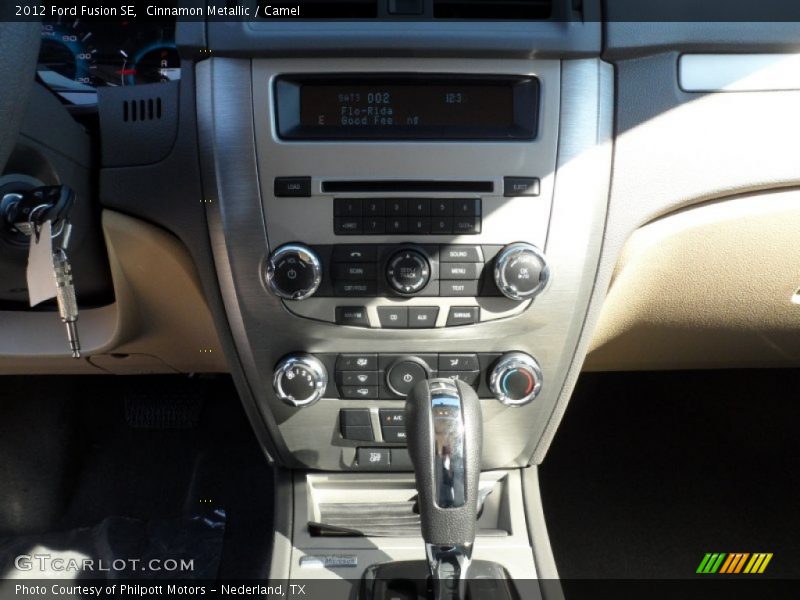 Cinnamon Metallic / Camel 2012 Ford Fusion SE