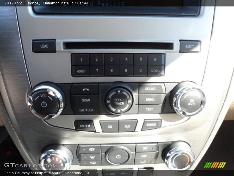 Cinnamon Metallic / Camel 2012 Ford Fusion SE