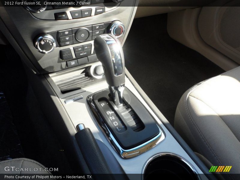 Cinnamon Metallic / Camel 2012 Ford Fusion SE