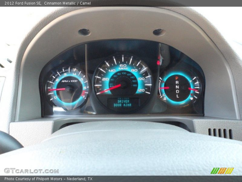 Cinnamon Metallic / Camel 2012 Ford Fusion SE