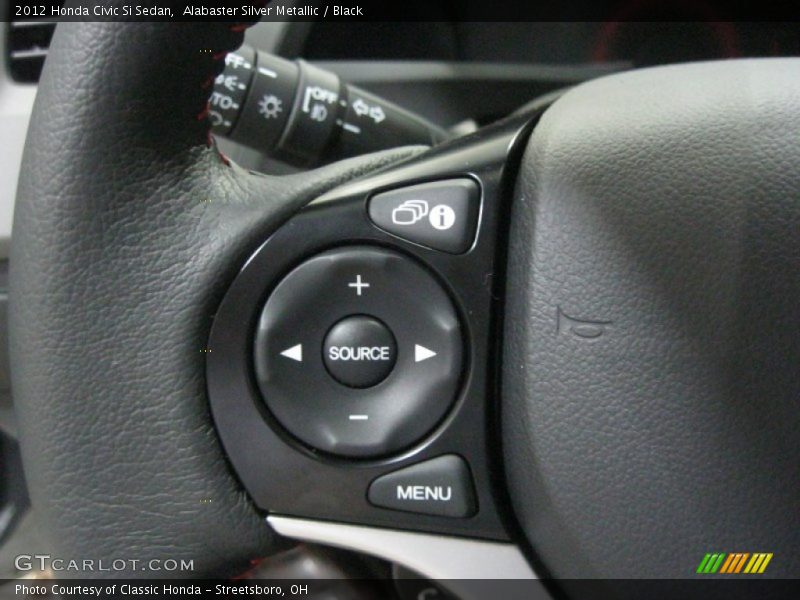Controls of 2012 Civic Si Sedan