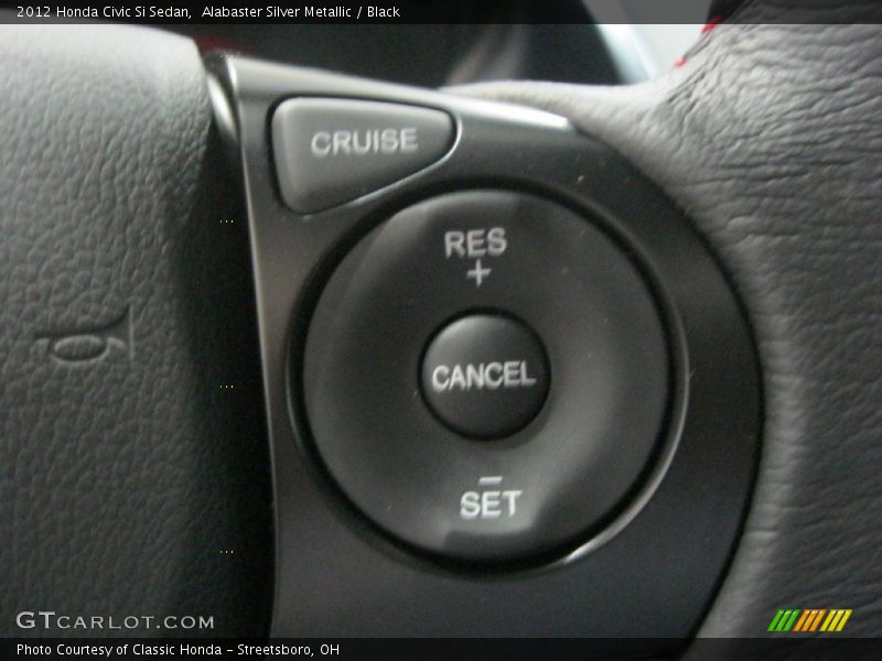 Controls of 2012 Civic Si Sedan