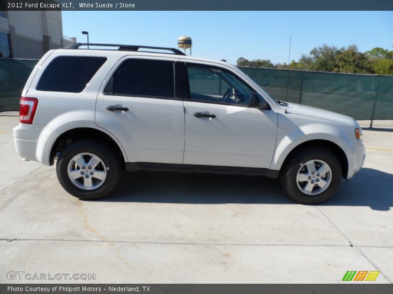 White Suede / Stone 2012 Ford Escape XLT
