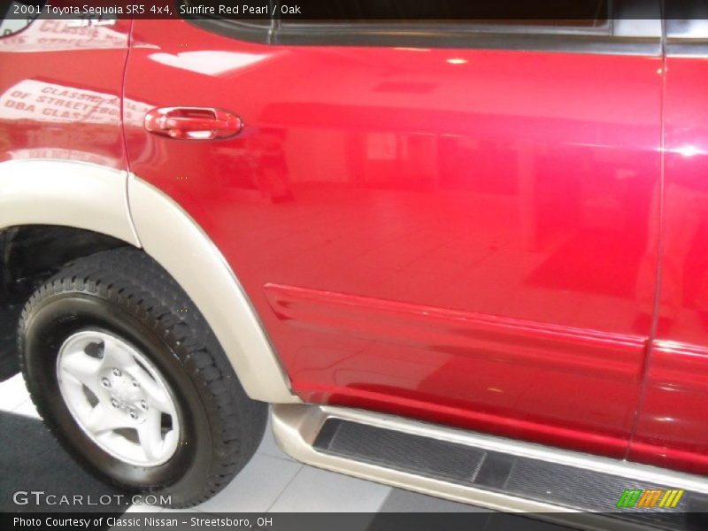 Sunfire Red Pearl / Oak 2001 Toyota Sequoia SR5 4x4