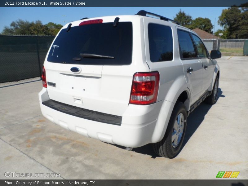 White Suede / Stone 2012 Ford Escape XLT