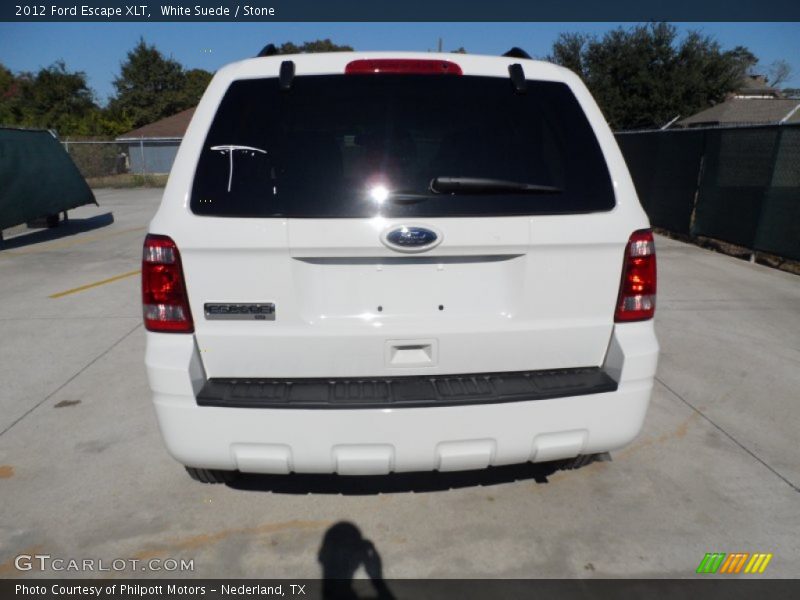 White Suede / Stone 2012 Ford Escape XLT