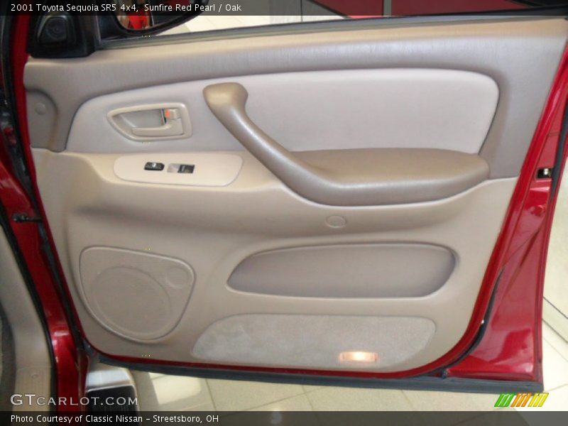Sunfire Red Pearl / Oak 2001 Toyota Sequoia SR5 4x4