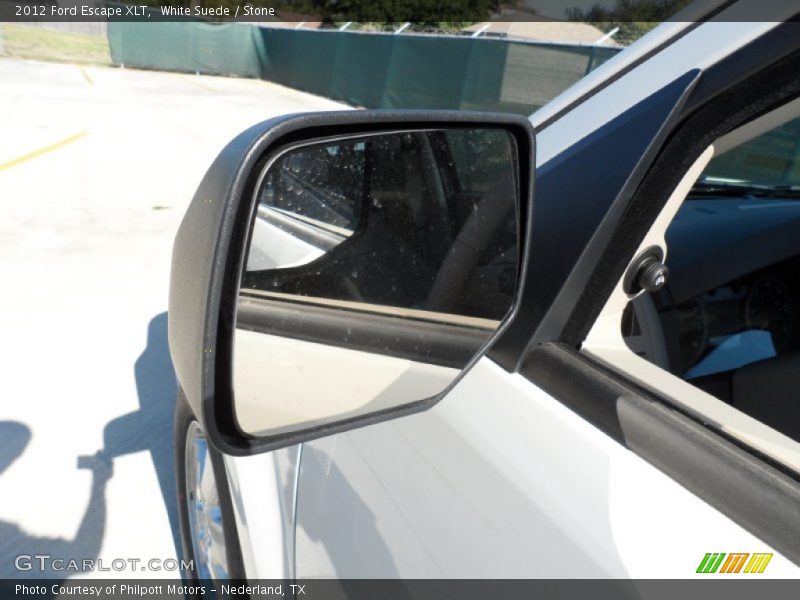 White Suede / Stone 2012 Ford Escape XLT