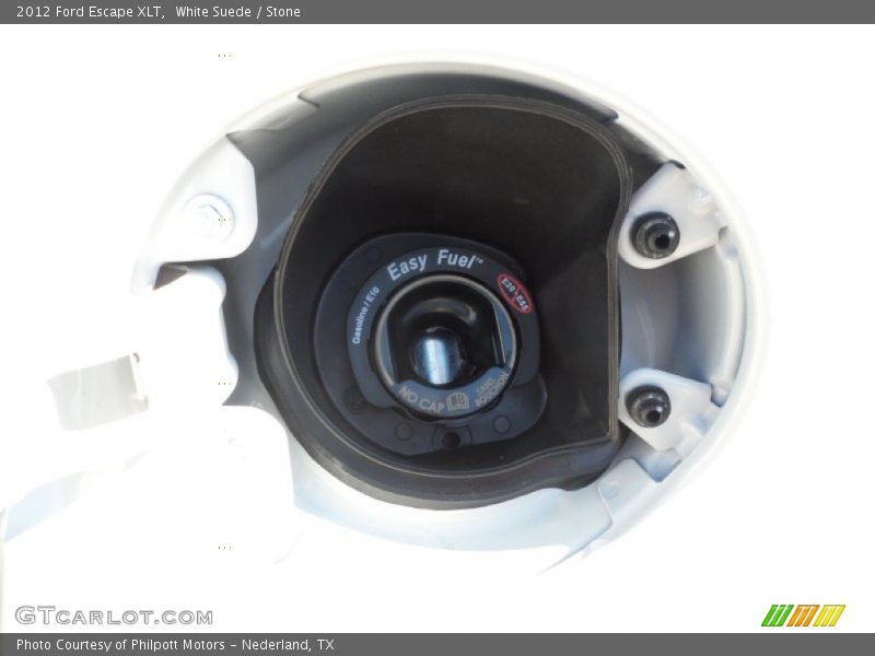 White Suede / Stone 2012 Ford Escape XLT