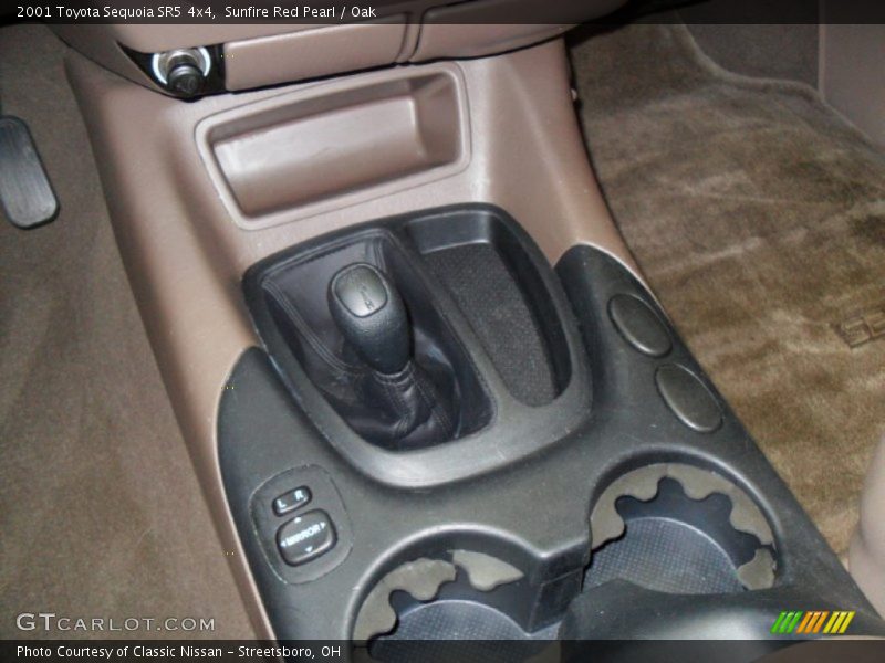 Sunfire Red Pearl / Oak 2001 Toyota Sequoia SR5 4x4