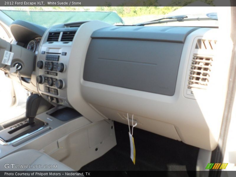 White Suede / Stone 2012 Ford Escape XLT