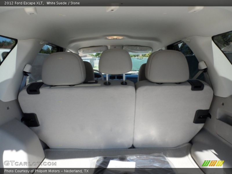 White Suede / Stone 2012 Ford Escape XLT