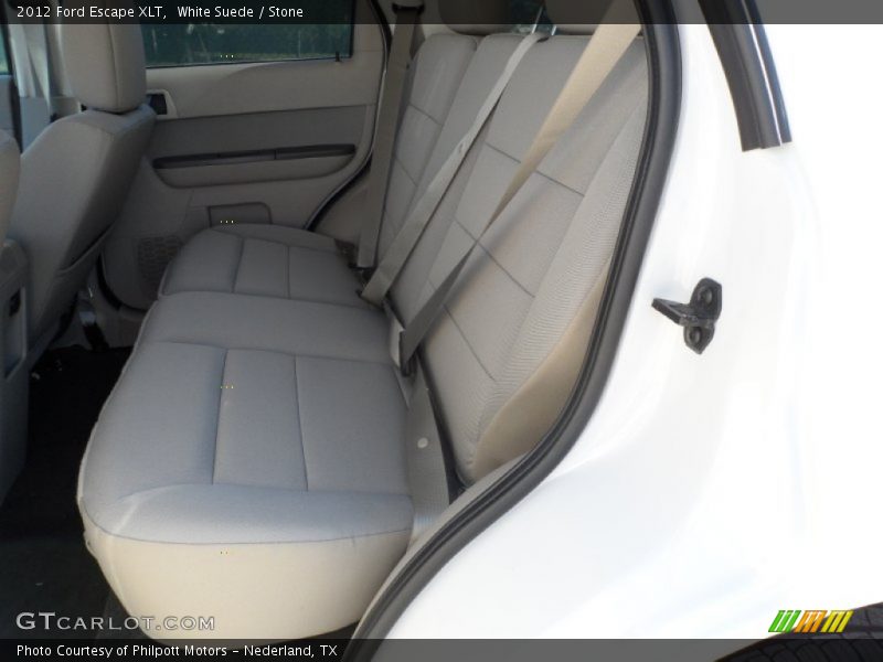 White Suede / Stone 2012 Ford Escape XLT