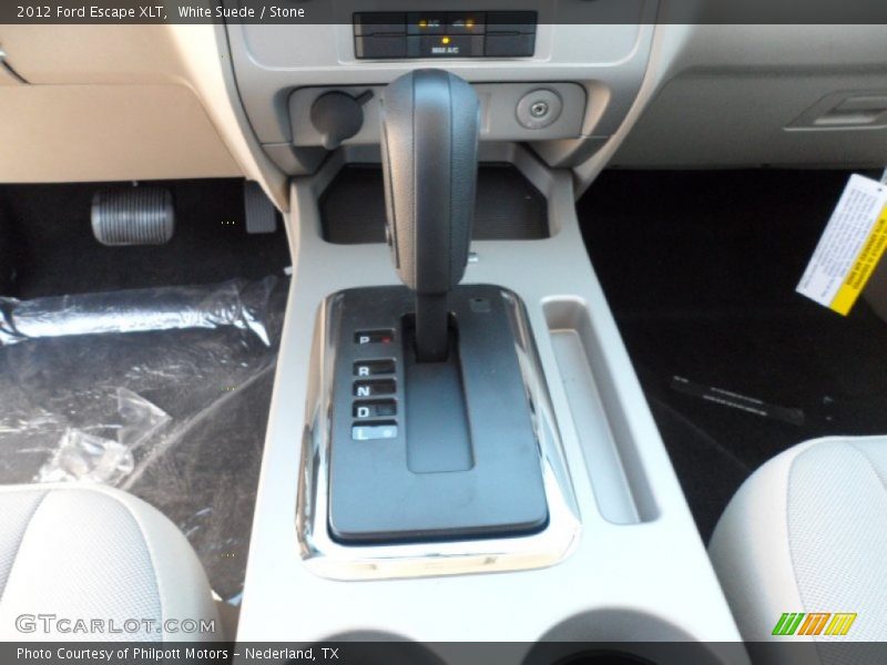 White Suede / Stone 2012 Ford Escape XLT