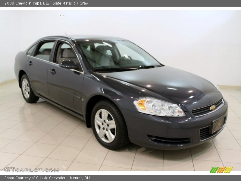 Slate Metallic / Gray 2008 Chevrolet Impala LS