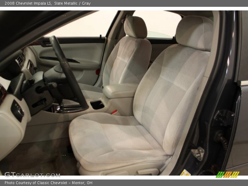 Slate Metallic / Gray 2008 Chevrolet Impala LS