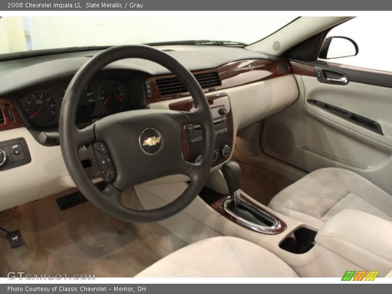 Slate Metallic / Gray 2008 Chevrolet Impala LS