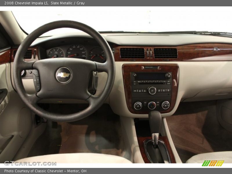 Slate Metallic / Gray 2008 Chevrolet Impala LS