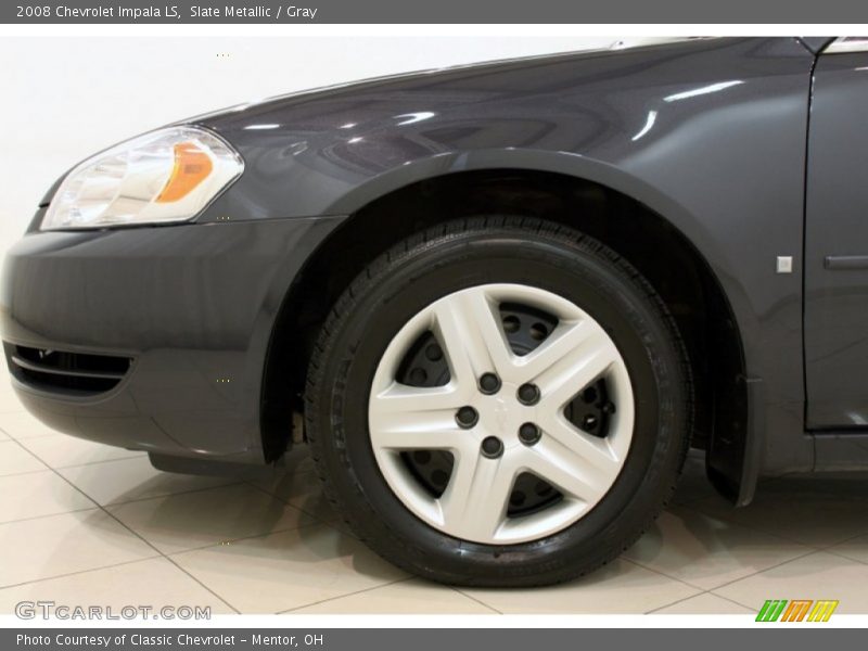 Slate Metallic / Gray 2008 Chevrolet Impala LS