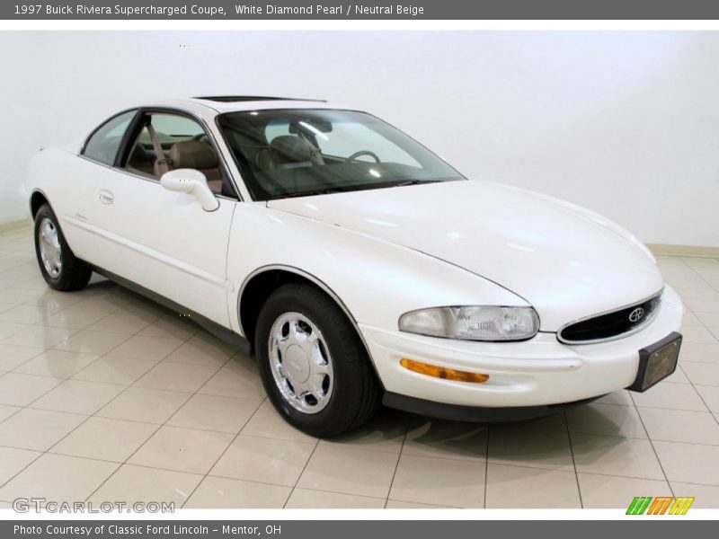 Front 3/4 View of 1997 Riviera Supercharged Coupe