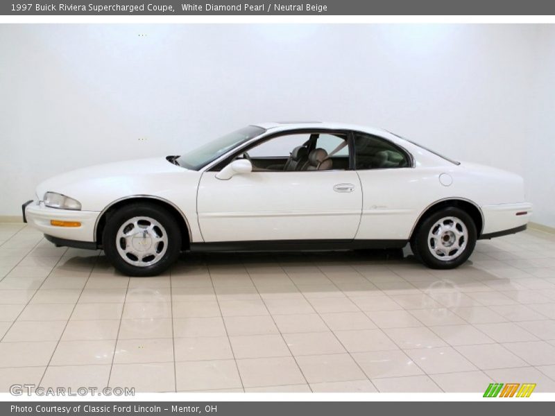  1997 Riviera Supercharged Coupe White Diamond Pearl