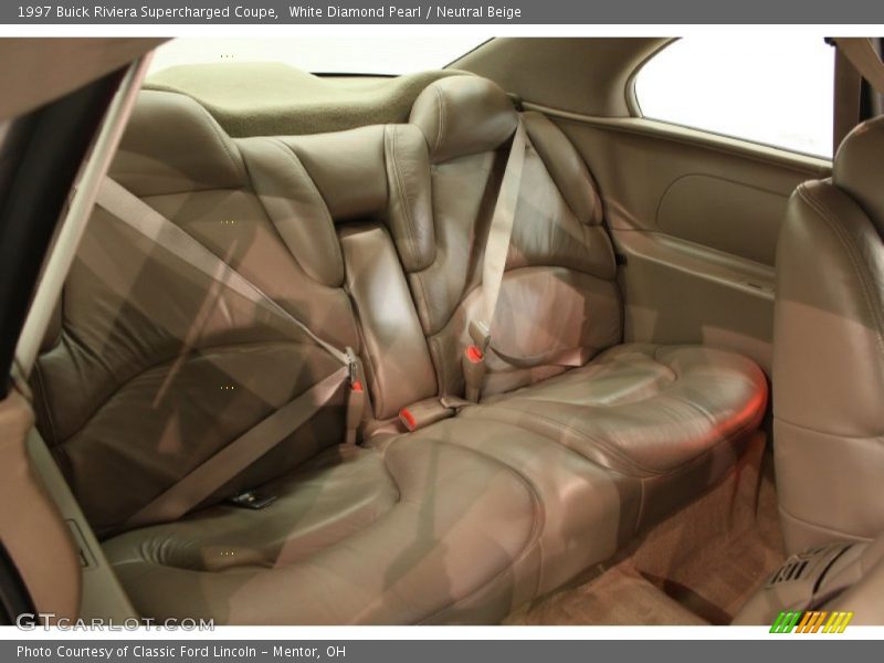  1997 Riviera Supercharged Coupe Neutral Beige Interior
