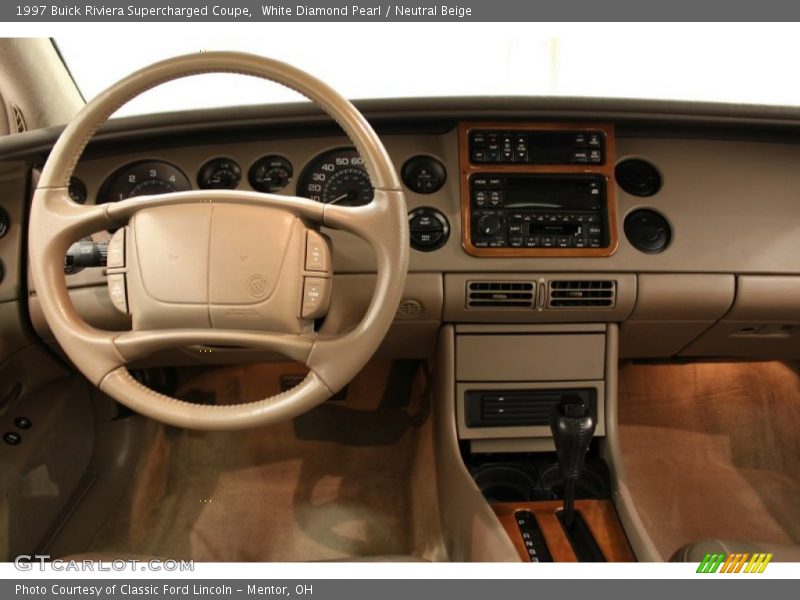 Dashboard of 1997 Riviera Supercharged Coupe