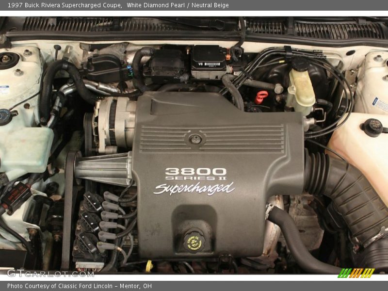  1997 Riviera Supercharged Coupe Engine - 3.8 Liter Supercharged OHV 12-Valve V6