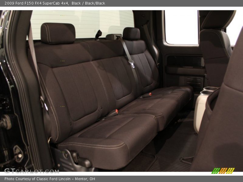 Black / Black/Black 2009 Ford F150 FX4 SuperCab 4x4