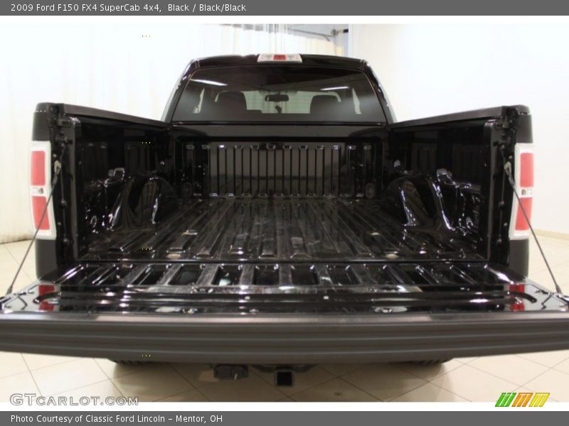 Black / Black/Black 2009 Ford F150 FX4 SuperCab 4x4