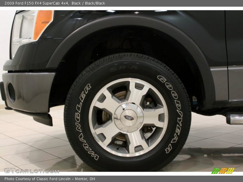 Black / Black/Black 2009 Ford F150 FX4 SuperCab 4x4