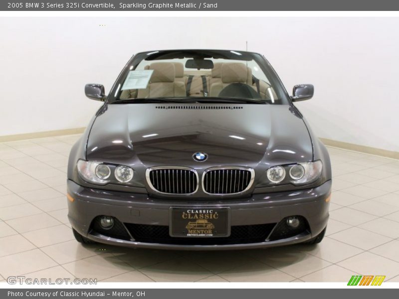 Sparkling Graphite Metallic / Sand 2005 BMW 3 Series 325i Convertible
