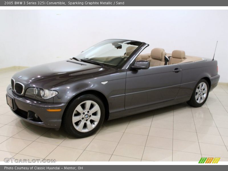 Sparkling Graphite Metallic / Sand 2005 BMW 3 Series 325i Convertible