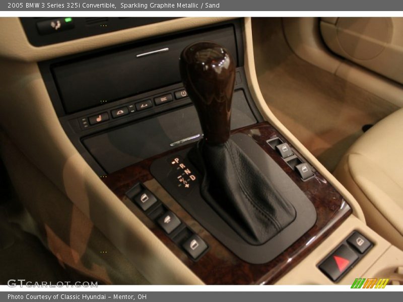 Sparkling Graphite Metallic / Sand 2005 BMW 3 Series 325i Convertible