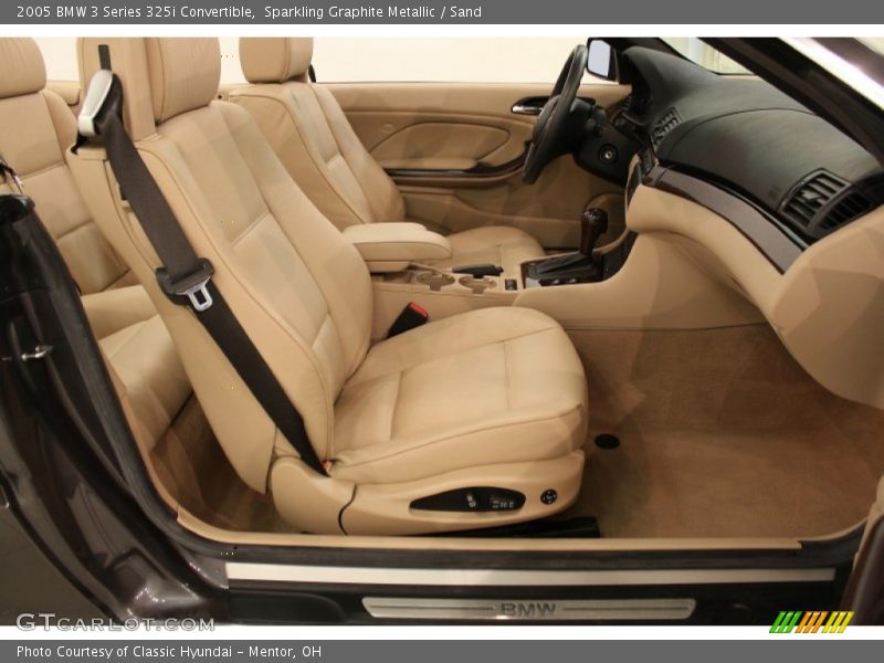 Sparkling Graphite Metallic / Sand 2005 BMW 3 Series 325i Convertible