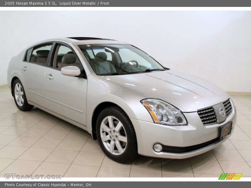 Liquid Silver Metallic / Frost 2005 Nissan Maxima 3.5 SL