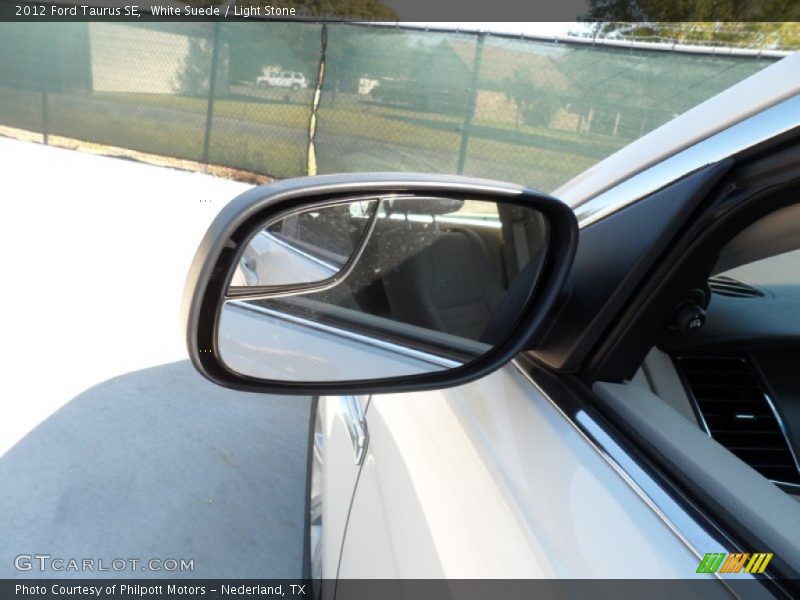 White Suede / Light Stone 2012 Ford Taurus SE