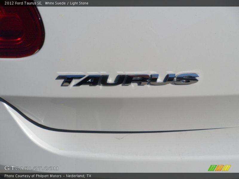 White Suede / Light Stone 2012 Ford Taurus SE