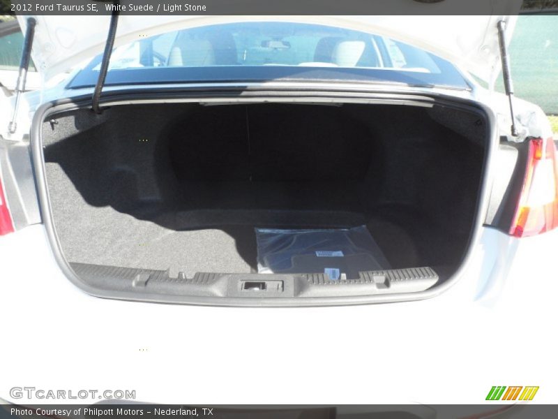 White Suede / Light Stone 2012 Ford Taurus SE