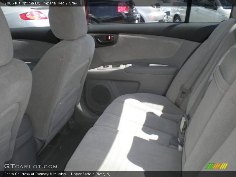 Imperial Red / Gray 2006 Kia Optima LX
