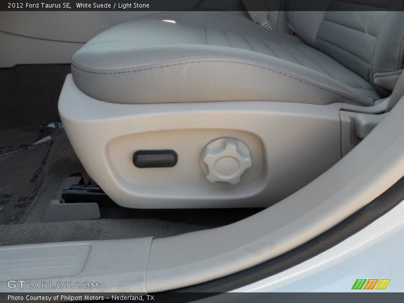 White Suede / Light Stone 2012 Ford Taurus SE
